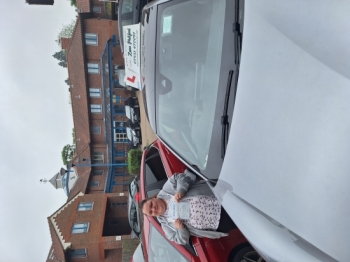 Congratulations to Charlotte who Passed her Automatic Driving Test this morning at Colchester in #Bumble <br />
So proud of this young lady who has come so far, from.contacting me and asking if i could pop car round to see if she could reach pedals, researching pedal extensions that we could fit so thay she could learn to drive to absolutely nailing the test 👌<br />
Well done on a great drive and ues i d