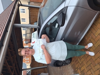 Congratulations to Clare who Passed her Automatic Driving Test this afternoon at Colchester in #bumble <br />
Well done I´m so pleased for you and the family and no what a difference this is going to make for you all 😁<br />
With events of yesterday and today it may have seemed like the driving gods were against us but that made no difference, you kept it all together, didn´t over think it an